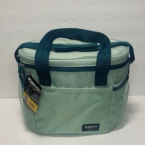 Igloo 12 Cans Soft Halo Cube Cooler Bag NWT